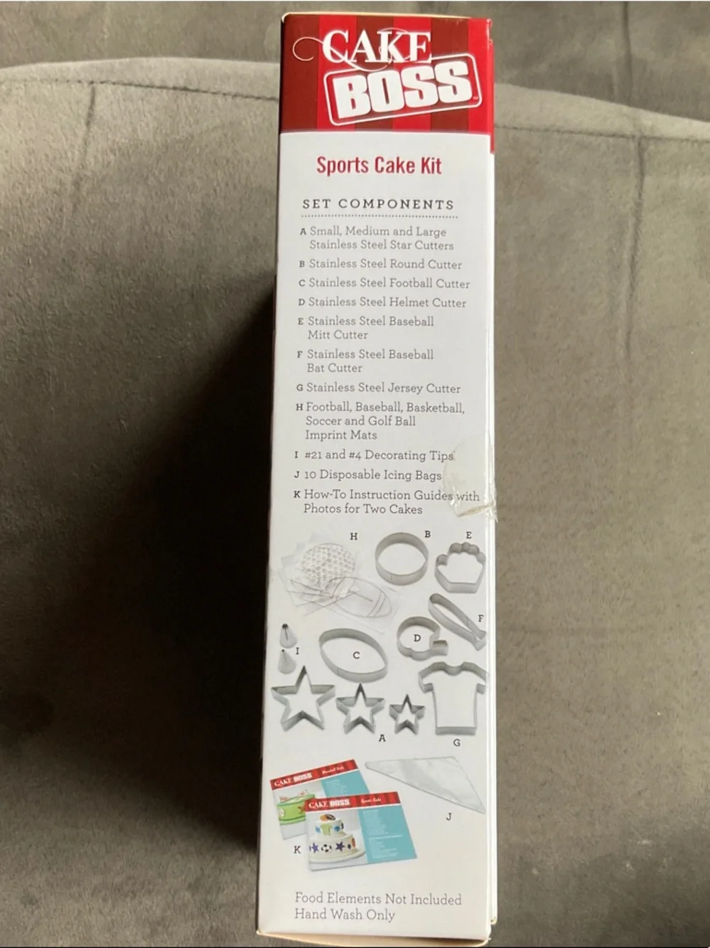 Sports Cake Kit – 27 piece Sports Decorating Set- Cake Boss